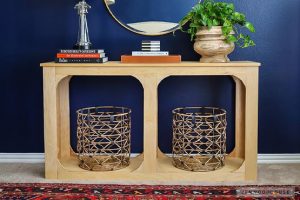 One Sheet Plywood Console - Image 1