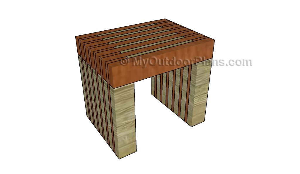 WOODEN SIDE TABLE PLANS - Image 1