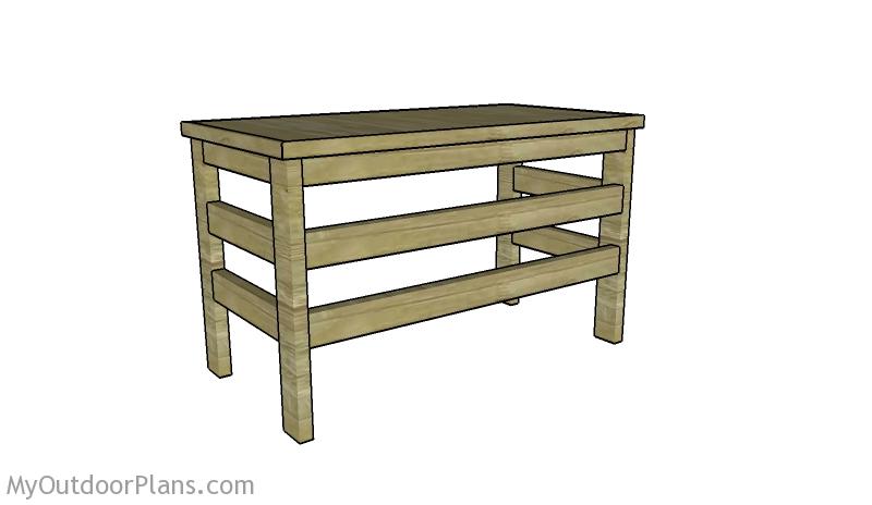 2×4 DESK PLANS - Image 1