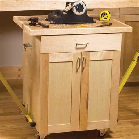Woodworking Project Paper Plan to Build 3 Mobile Carts - Image 1