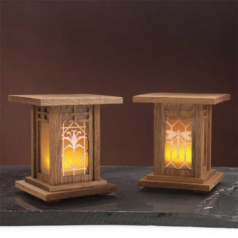 Arts & Crafts Luminaries – Downloadable Plan woodworking plan