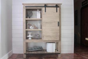 Barn Door Bookcase woodworking plan