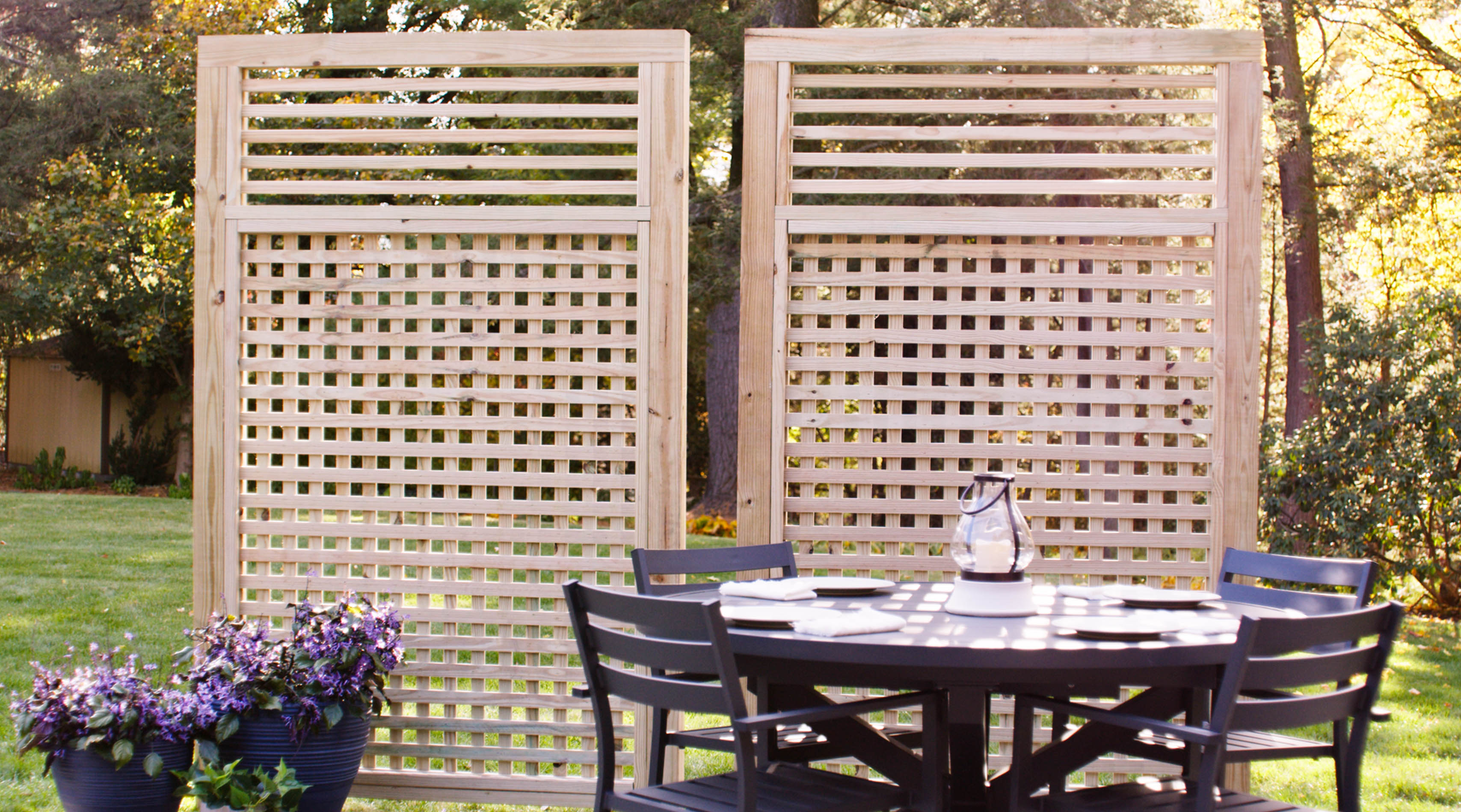 Wooden Privacy Lattice - Image 1