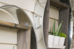 DIY Galvanized Tub Vertical Planter - Image 1