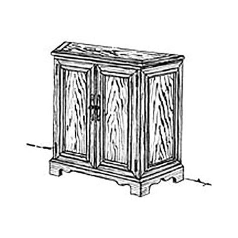 Woodworking Project Paper Plan to Build Hall Cabinet - Image 1